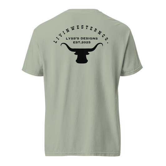 Unisex Logo Heavyweight T-Shirt - Sandstone